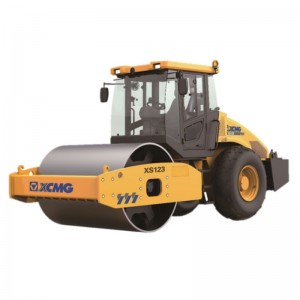 XCMG full hydraulic single drum road roller XS123